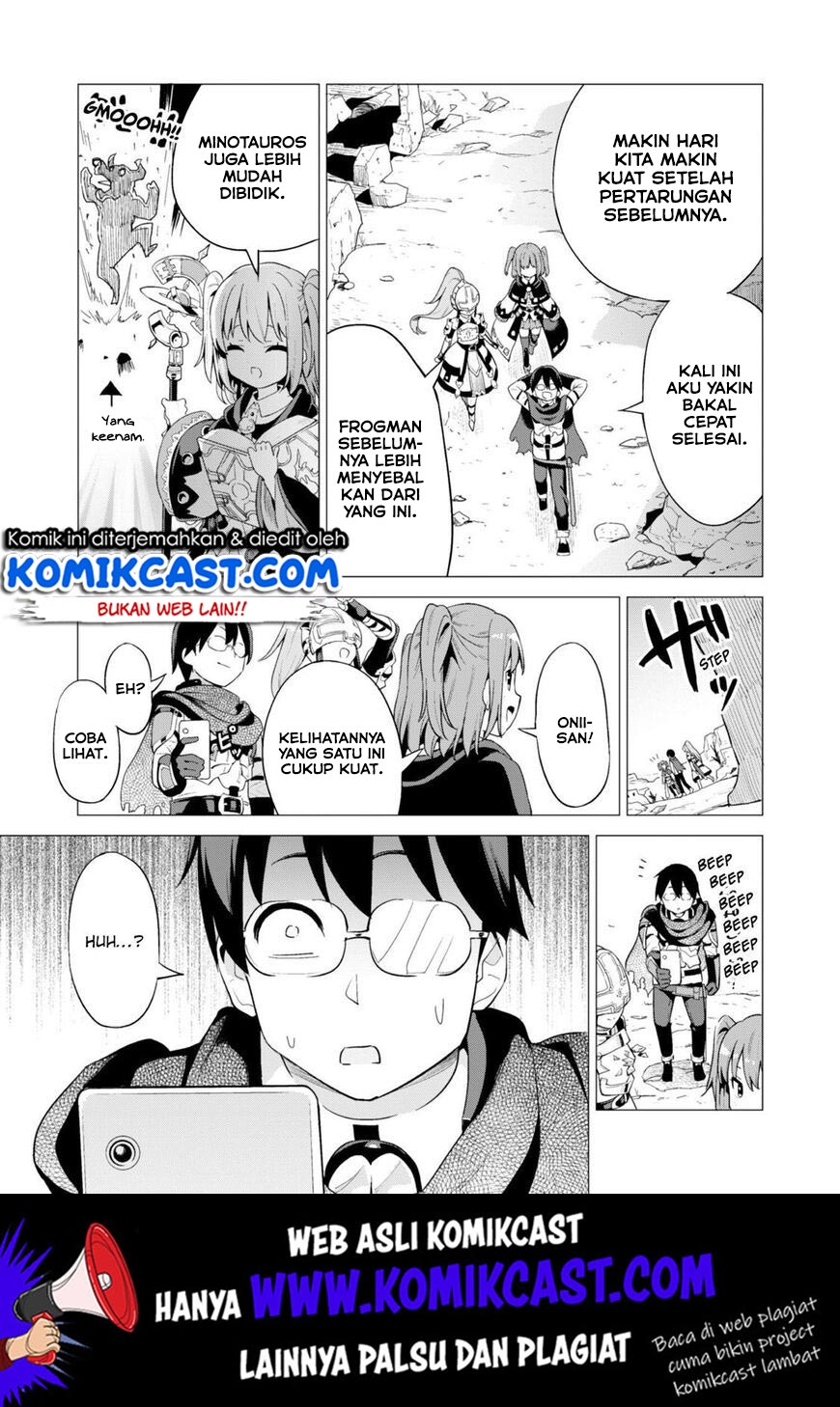 Gacha wo Mawashite Nakama wo Fuyasu Saikyou no Bishoujo Gundan wo Tsukuriagero Chapter 14 Bahasa Indonesia